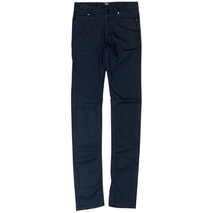 RAF by Raf Simons Waxed Skinny Jeans