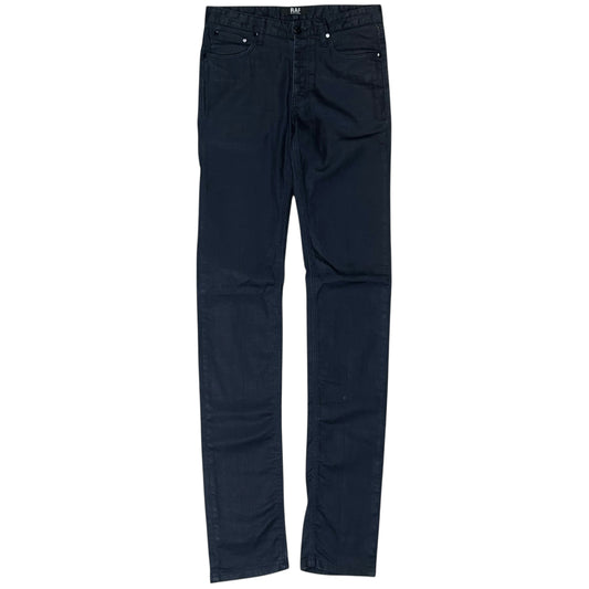 RAF by Raf Simons Waxed Skinny Jeans