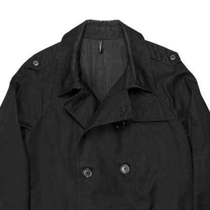 Dior Homme Back Pleated Military Trench Coat - AW08