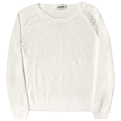 Jil Sander Distressed Seam Knit