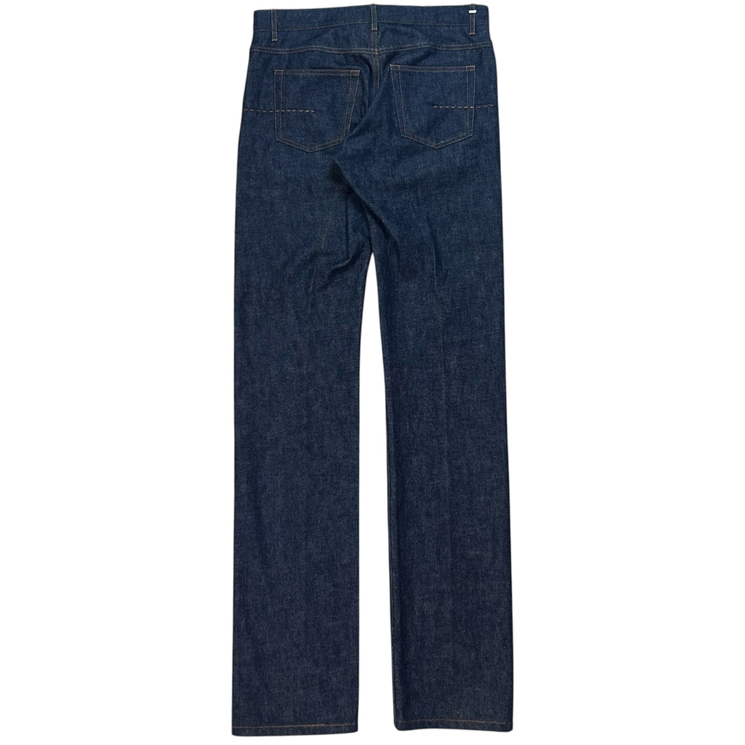 Dior Homme Pocket Embroidery Slim Raw Jeans - AW17 – Vertical Rags
