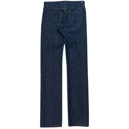 Dior Homme Pocket Embroidery Slim Raw Jeans - AW17