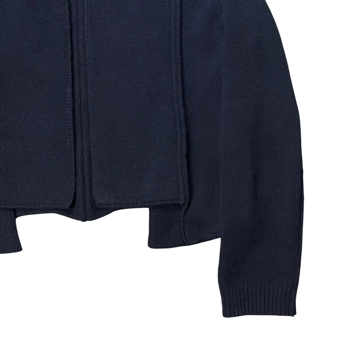 Y‘s by Yohji Yamamoto Paneled Cut Out Knit Sweater - AW11