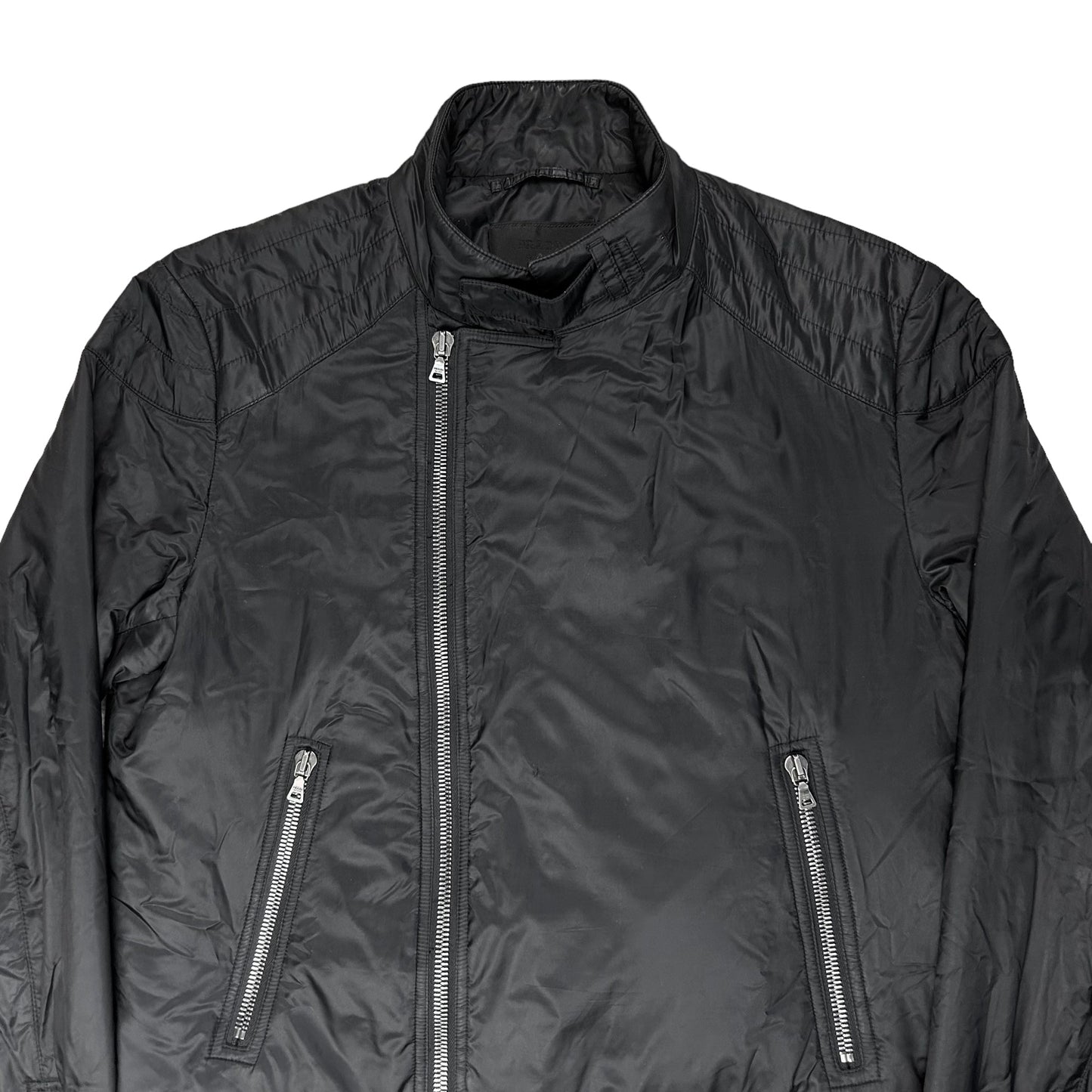 Prada Skewed Zip Flight Jacket - SS07