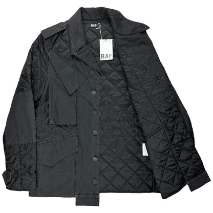 RAF by Raf Simons Quilted Multi Pocket Work Jacket