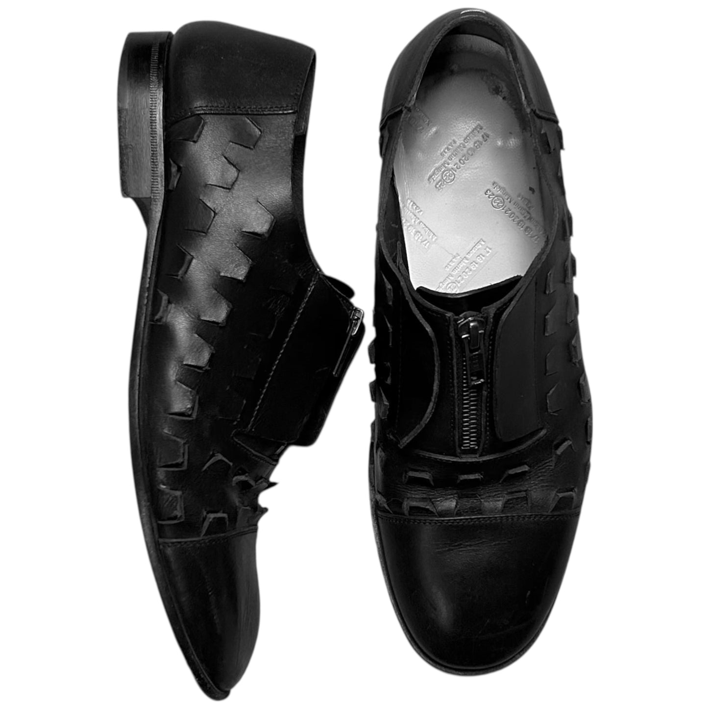 Maison Martin Margiela Perforated Zip Derbies - SS12