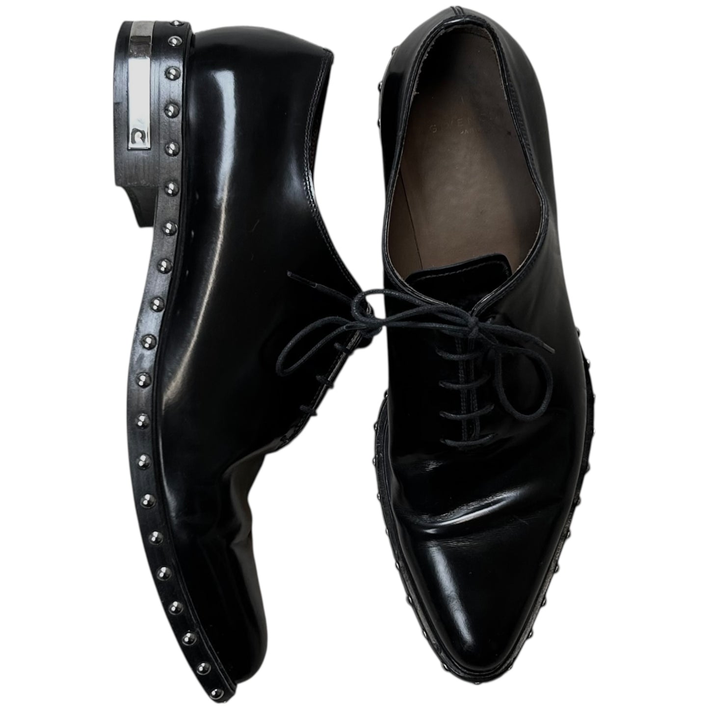 Givenchy Studded Metal Heel Derbies - SS11