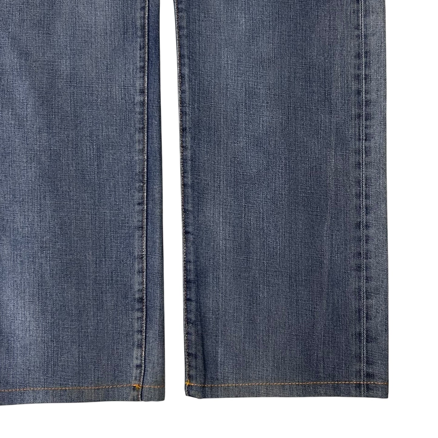 Dior Homme Silver Wax Straight Jeans - SS09