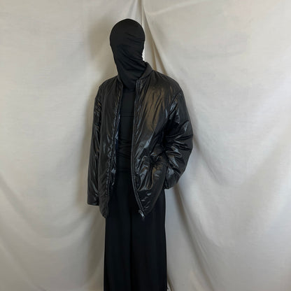 Dries Van Noten Padded Glossy Bomber Jacket - AW21