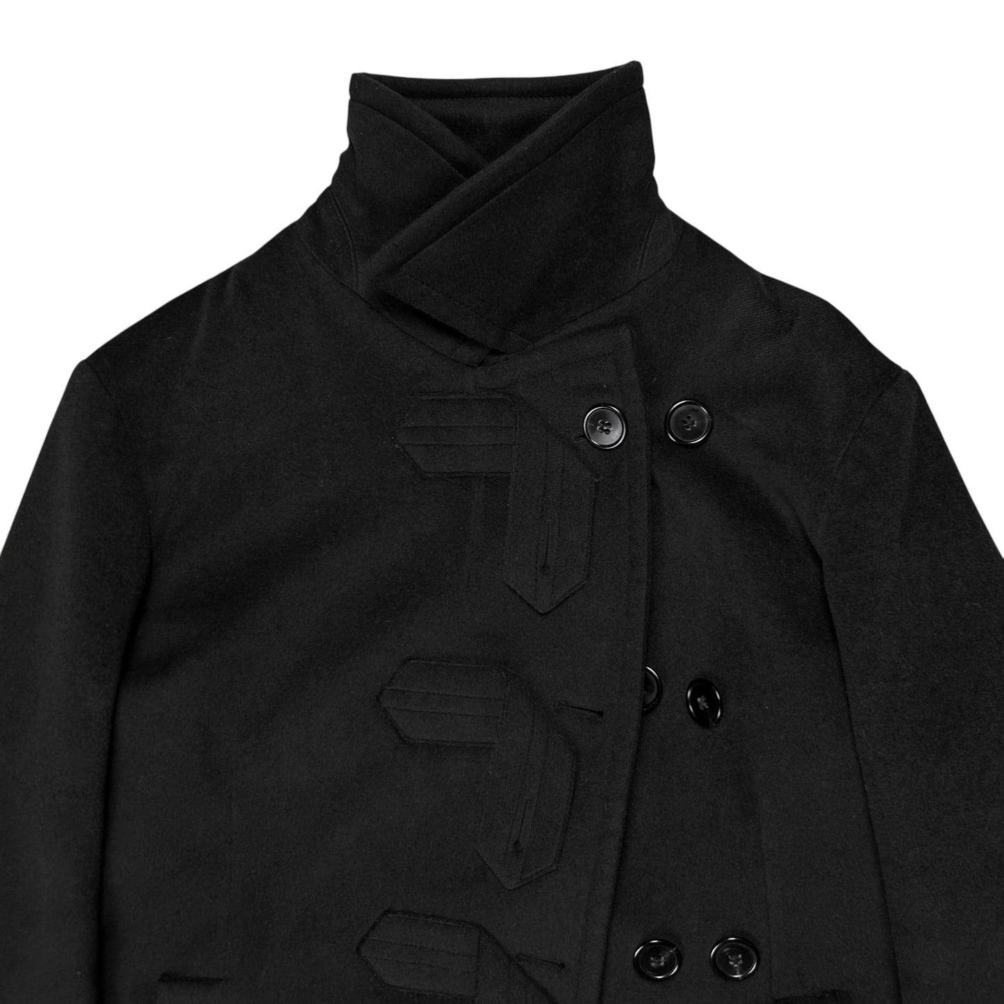 Jil Sander Asymmetric Duffle Peacoat - AW00