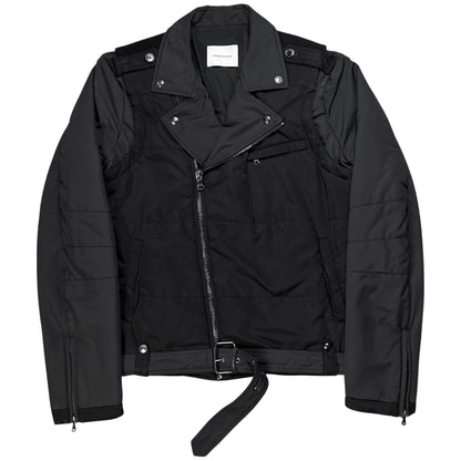 Pierre Balmain Belted Perfecto Shell Jacket - AW14