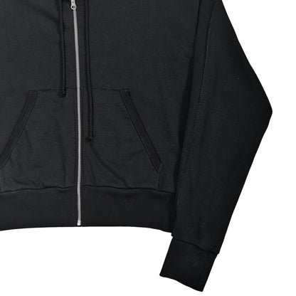 MM6 Maison Margiela Rib Panelled Zip Hoodie - SS23