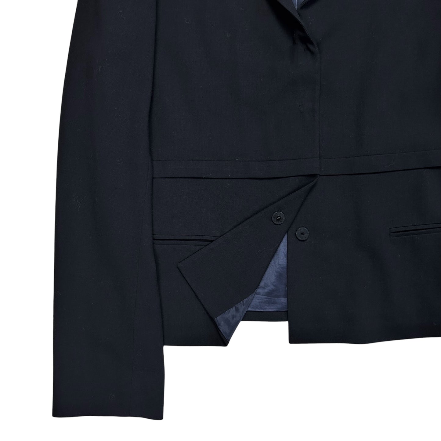 Jil Sander Cropped One Stripe Blazer - SS07