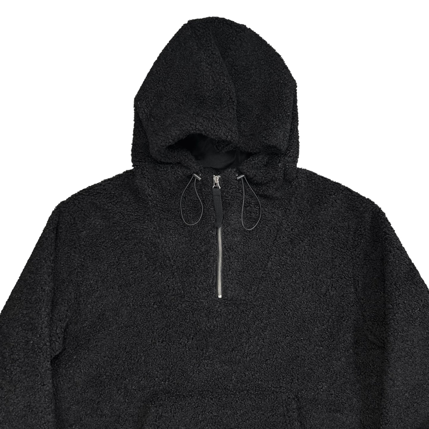 Helmut Lang Half Zip Shearling Hoodie - SS24