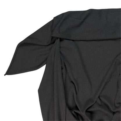 Dries Van Noten Layered Wrap Around Drape Sweater