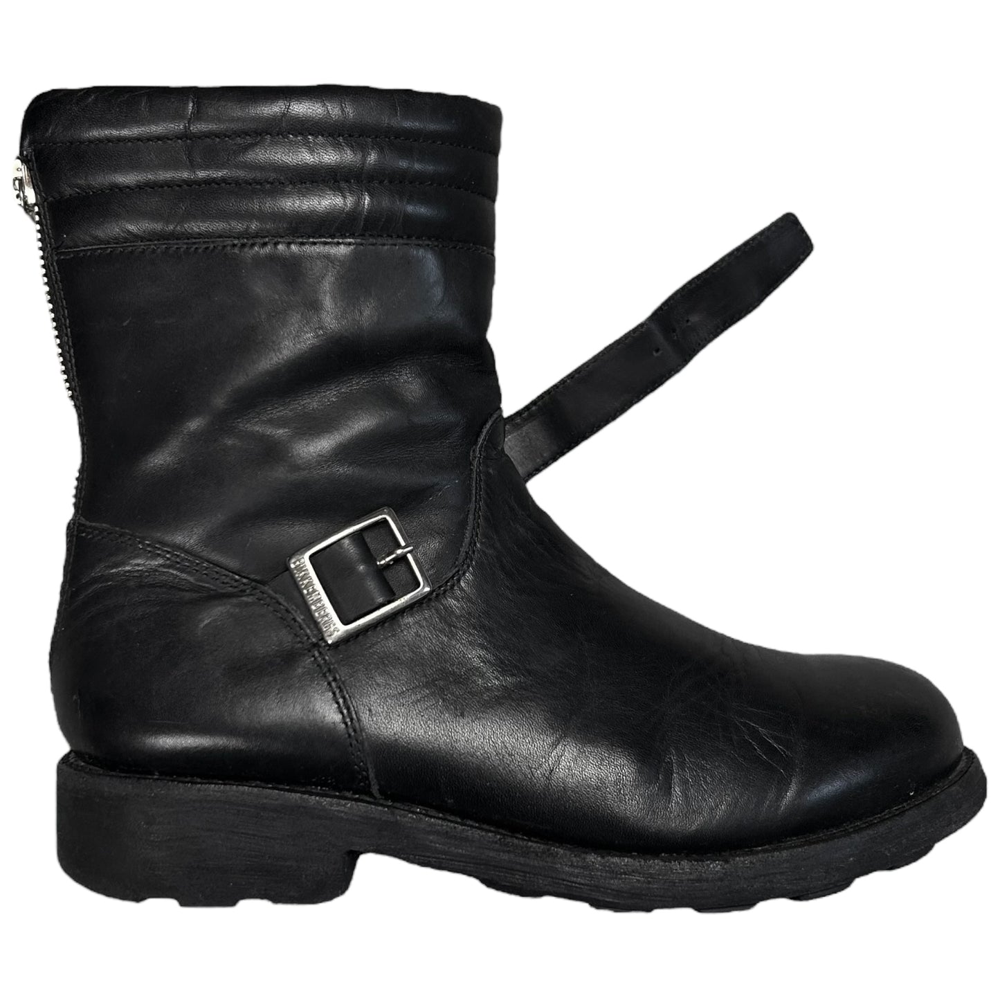 Dirk Bikkembergs Back Zip Moto Boots