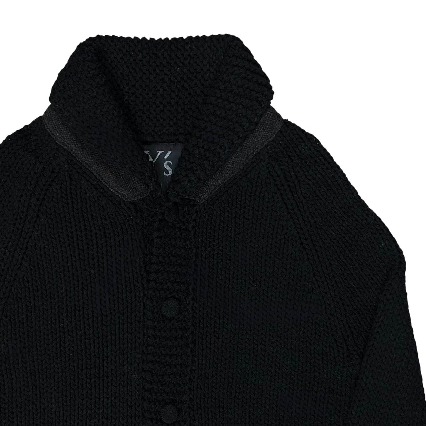 Y‘s by Yohji Yamamoto Contrasted Knit Cardigan