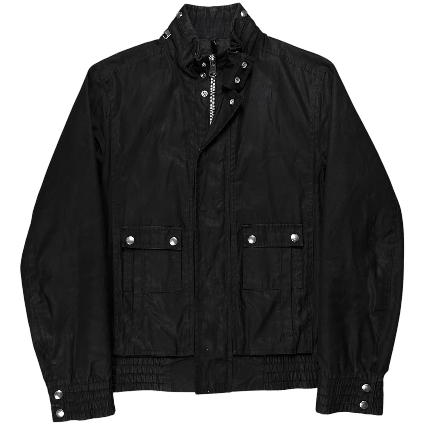 Dior Homme Lumiere Du Nord Coated Cargo Flight Jacket - AW08
