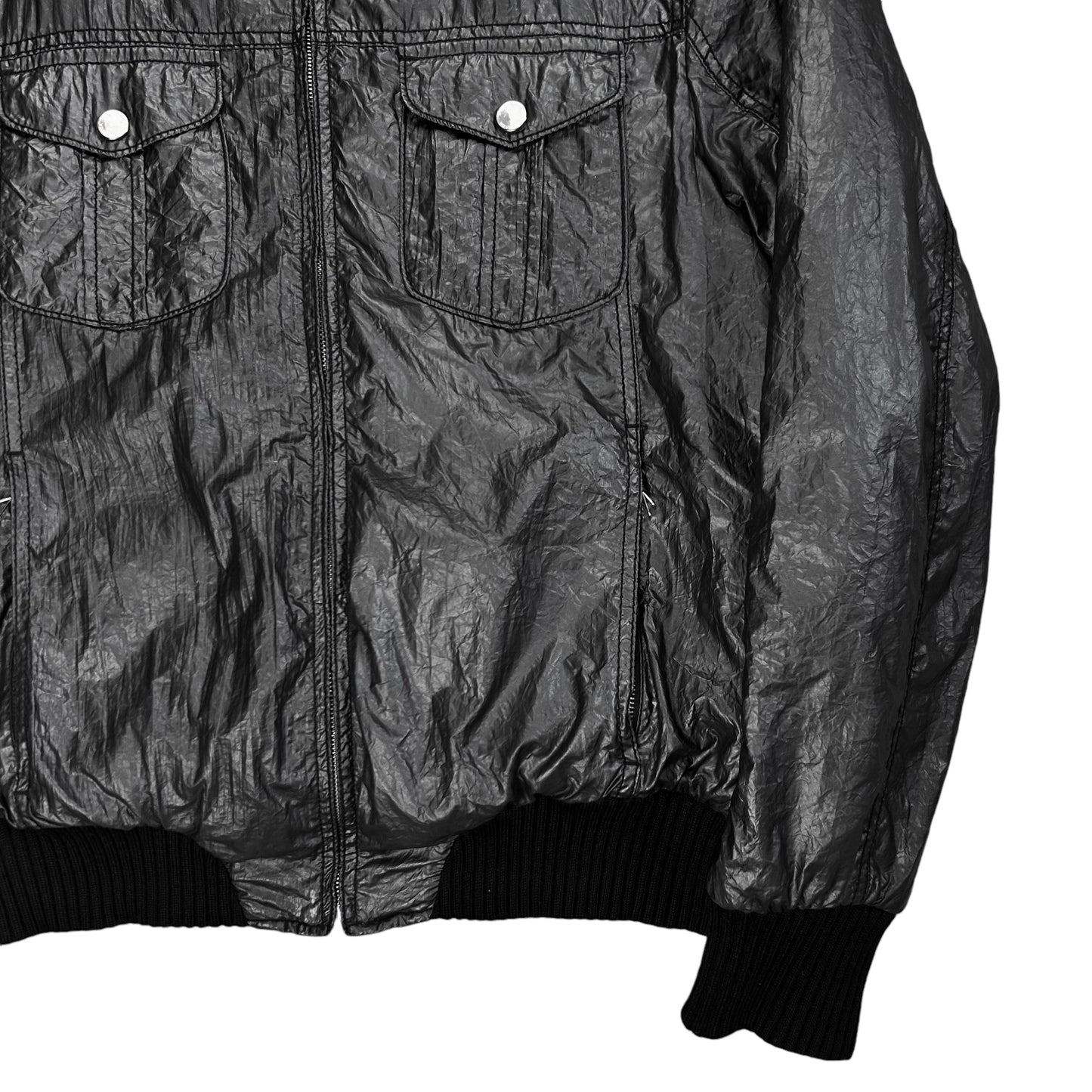 Prada Waxed Flight Jacket