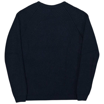 Jil Sander Heavy Raglan Rib Knit Sweater - AW14