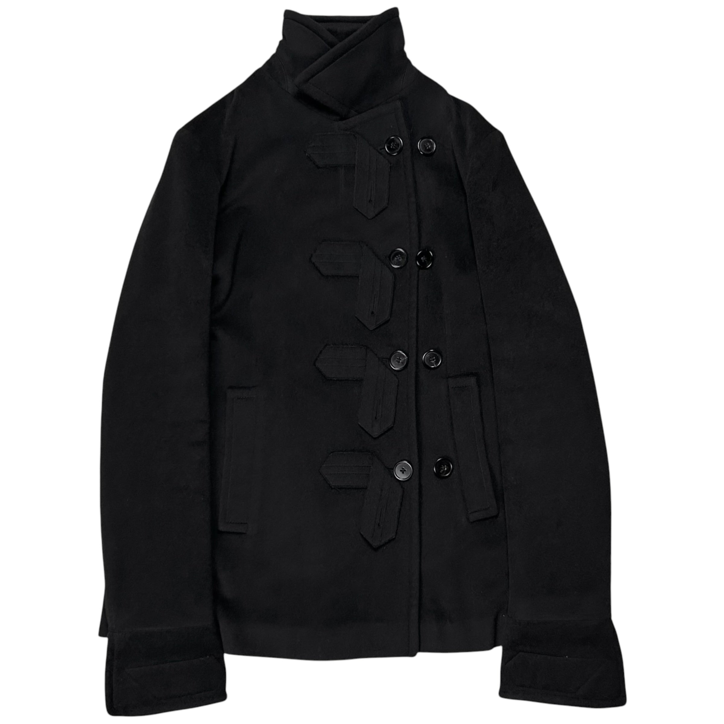 ジャケット・アウター JIL SANDER Jil Sander Asymmetric Duffle Peacoat - AW00 – Vertical Rags