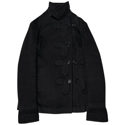 Jil Sander Asymmetric Duffle Peacoat - AW00