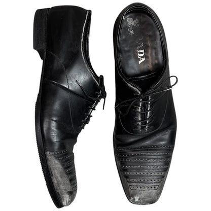 Prada Distressed Toe Derbies - AW07