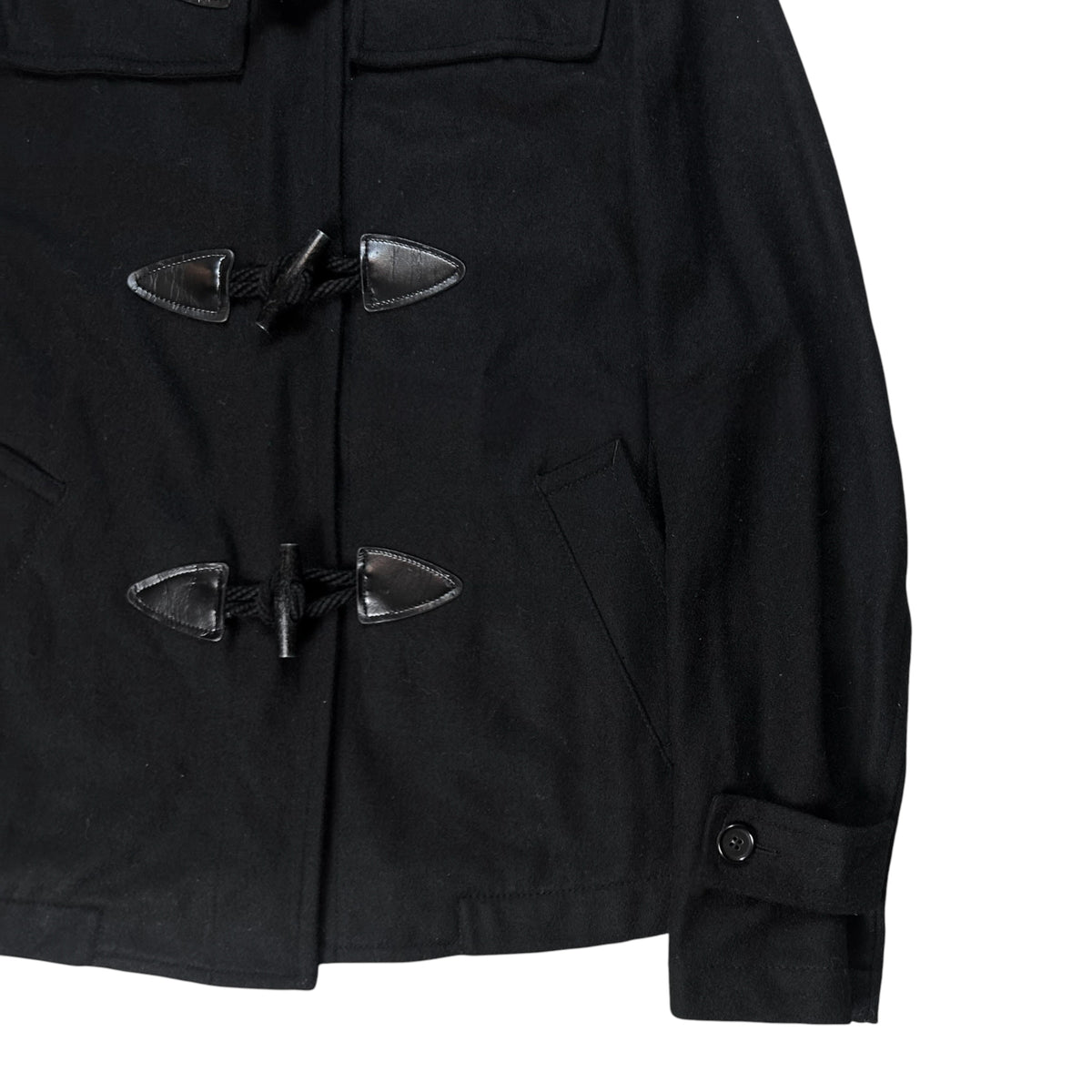 Comme des Garcons Shirt Hooded Duffle Wool Jacket - AW17
