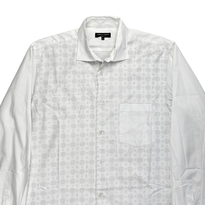 Comme des Garcons Homme Plus Reversed Polka Dot Print Shirt - SS09