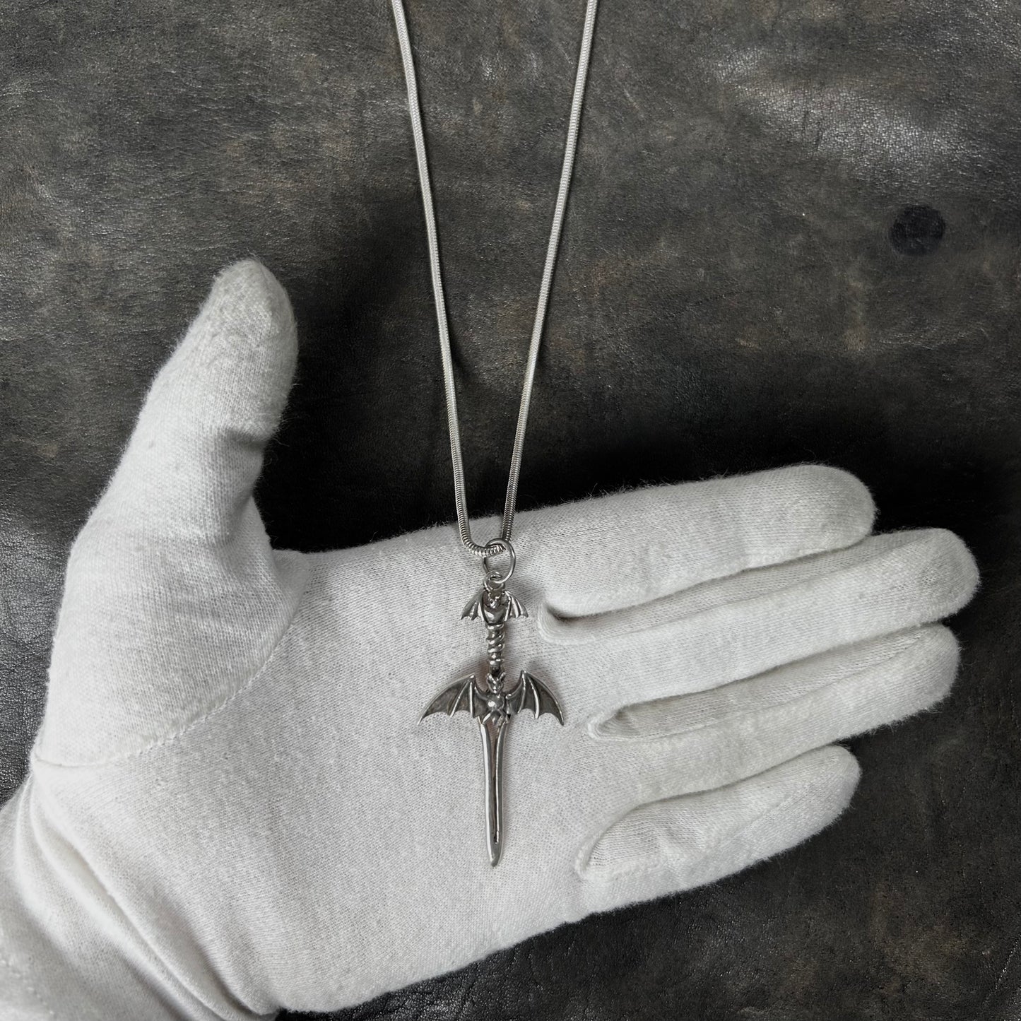 Hybrid Bat Sword Pendant