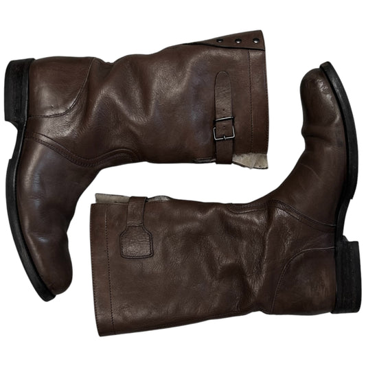 Gucci by Tom Ford Fur Lined Rider Boots