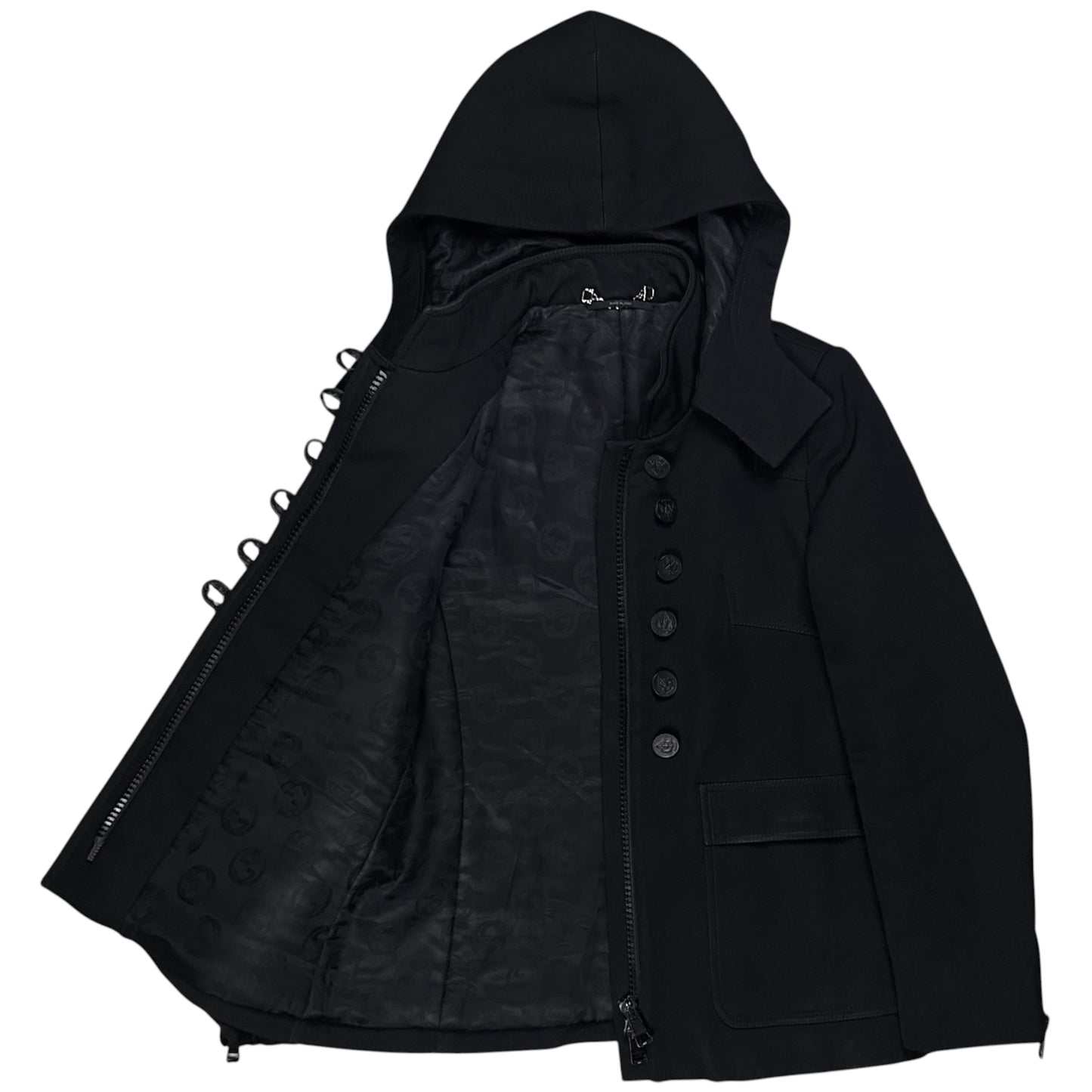 Gucci by Frida Giannini Leather Strap Duffle Jacket - AW08