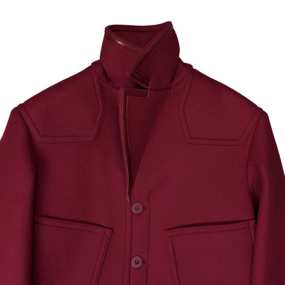 Balenciaga Cropped Work Sample Wool Jacket - AW13