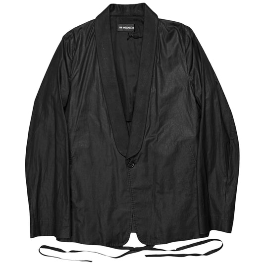 Ann Demeuelmeester Saina Waxed Shawl Blazer - SS23