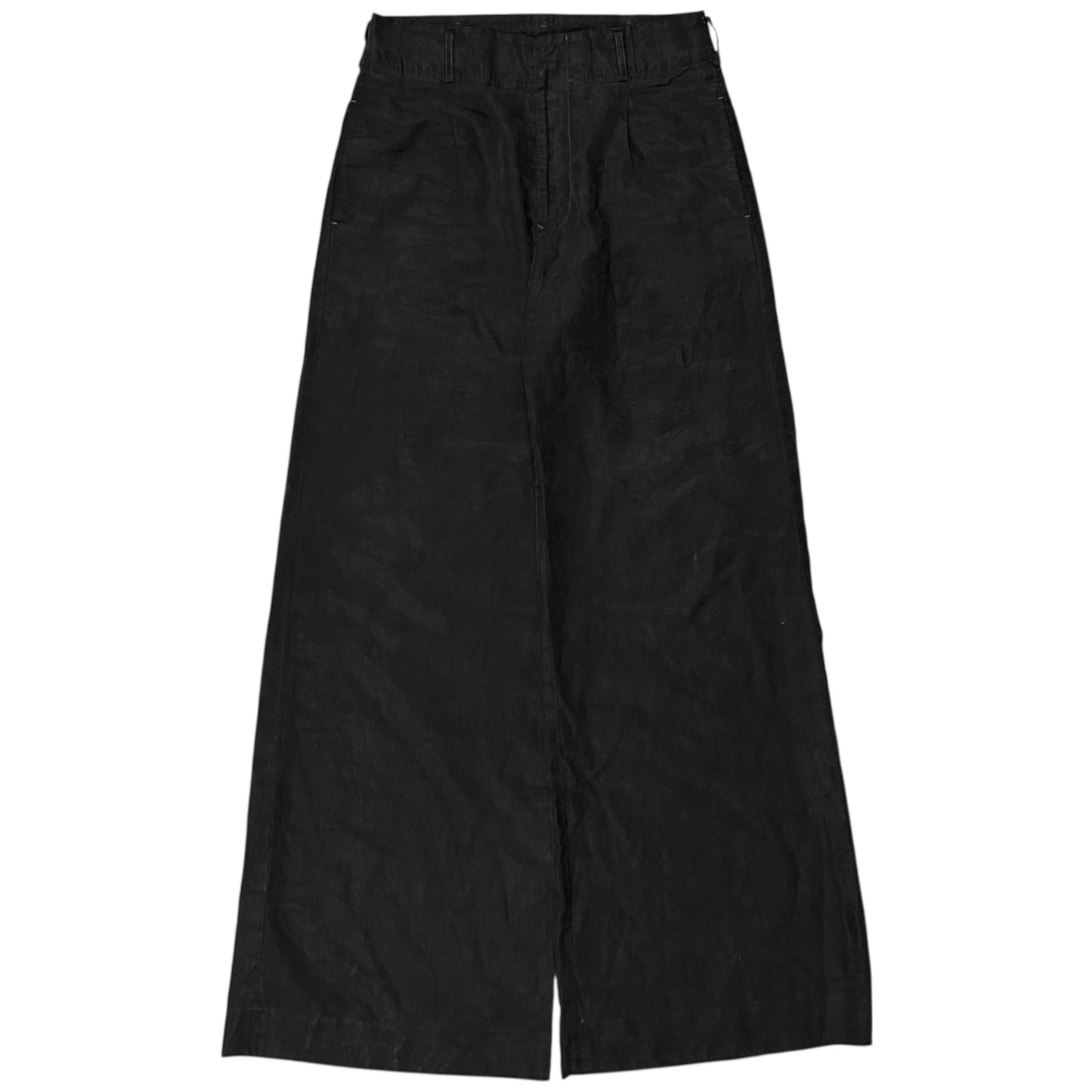 Y's Yohji Yamamoto Wide Overdyed Linen Pants - AW97
