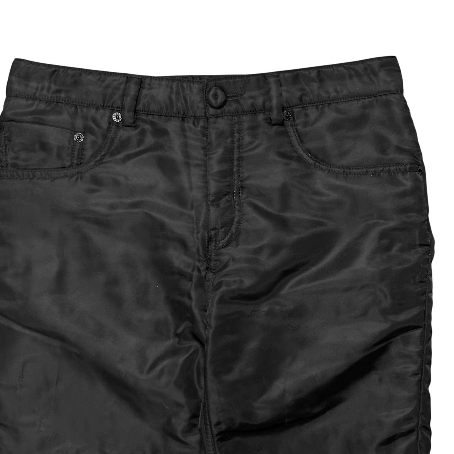 MM6 Maison Margiela Padded Patchwork Moto Pants - AW19