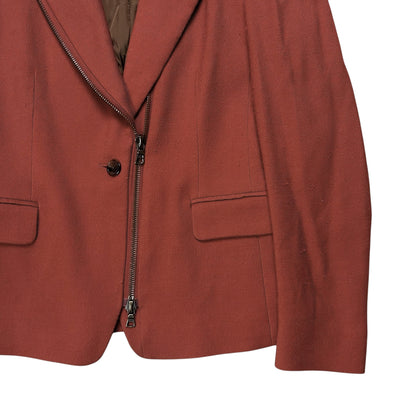 Dries Van Noten Zip Brushed Wool Blazer - AW11