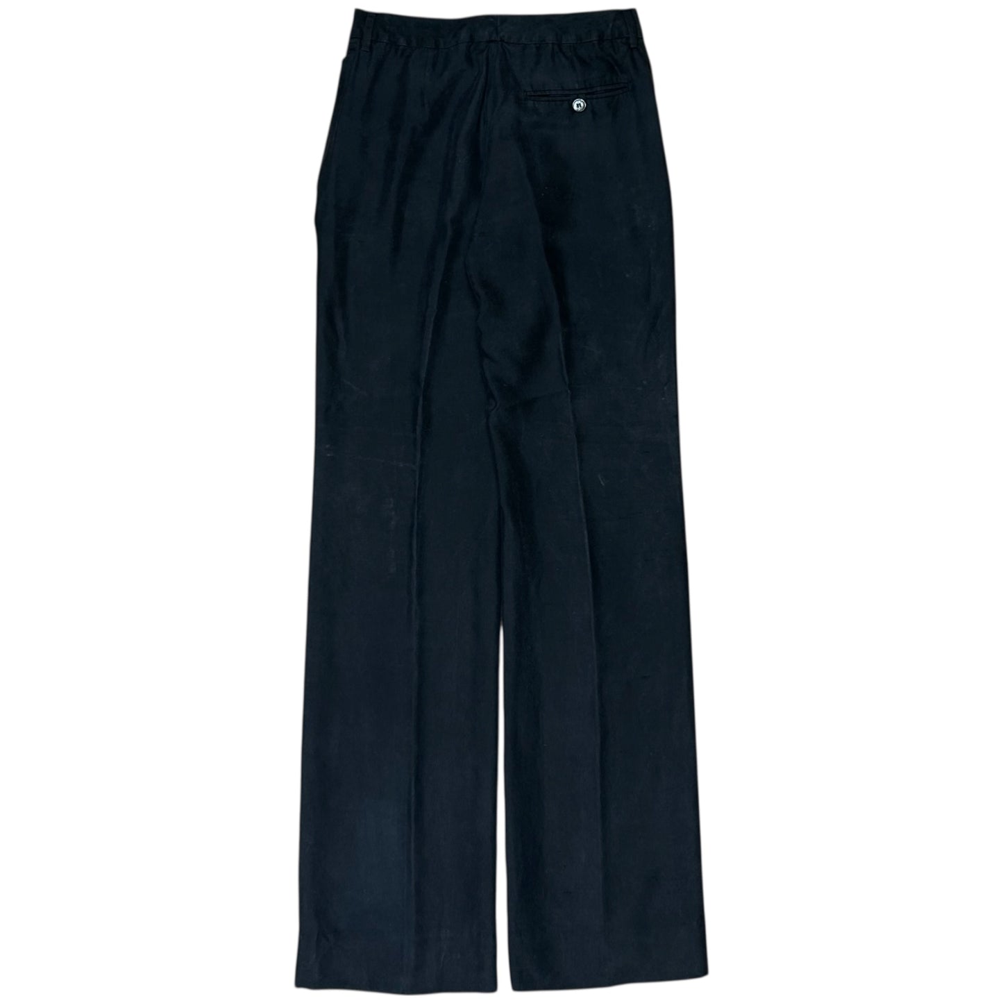 Maison Martin Margiela Straight Silk Work Trousers - SS12