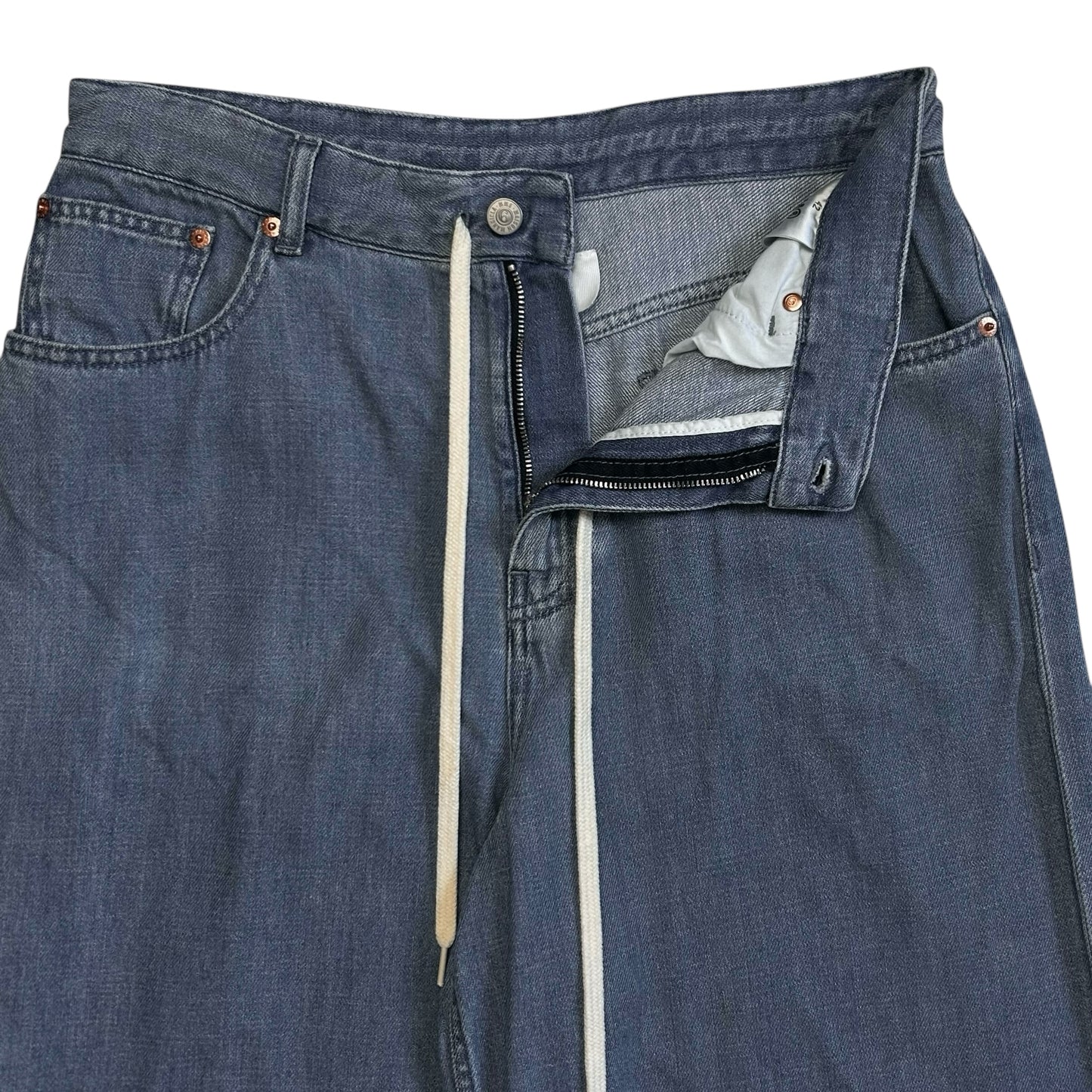 MM6 Maison Margiela Wide Lace Jeans - SS23