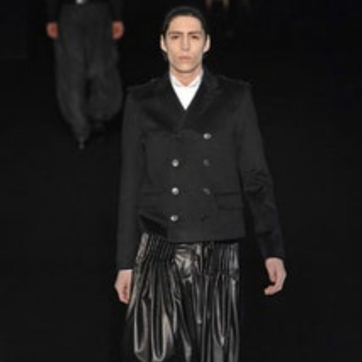 Dior Homme Short Double Breasted Caban Coat - AW08