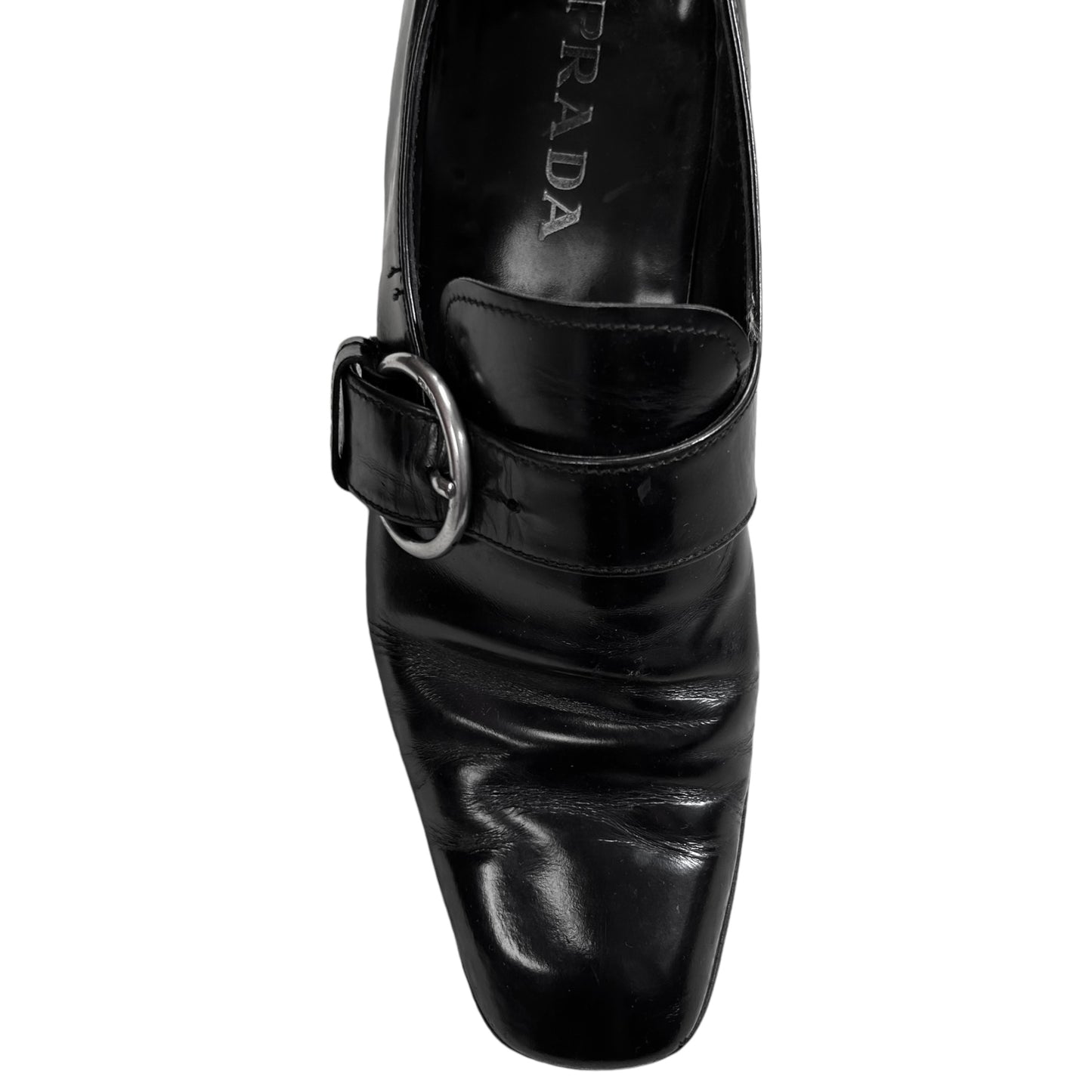 Prada Buckled Loafers