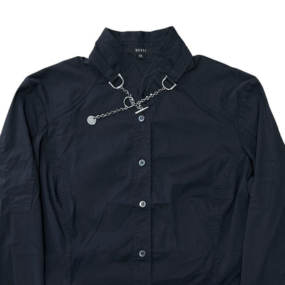 Gucci by Tom Ford Chain Collar Shirt - 2000s