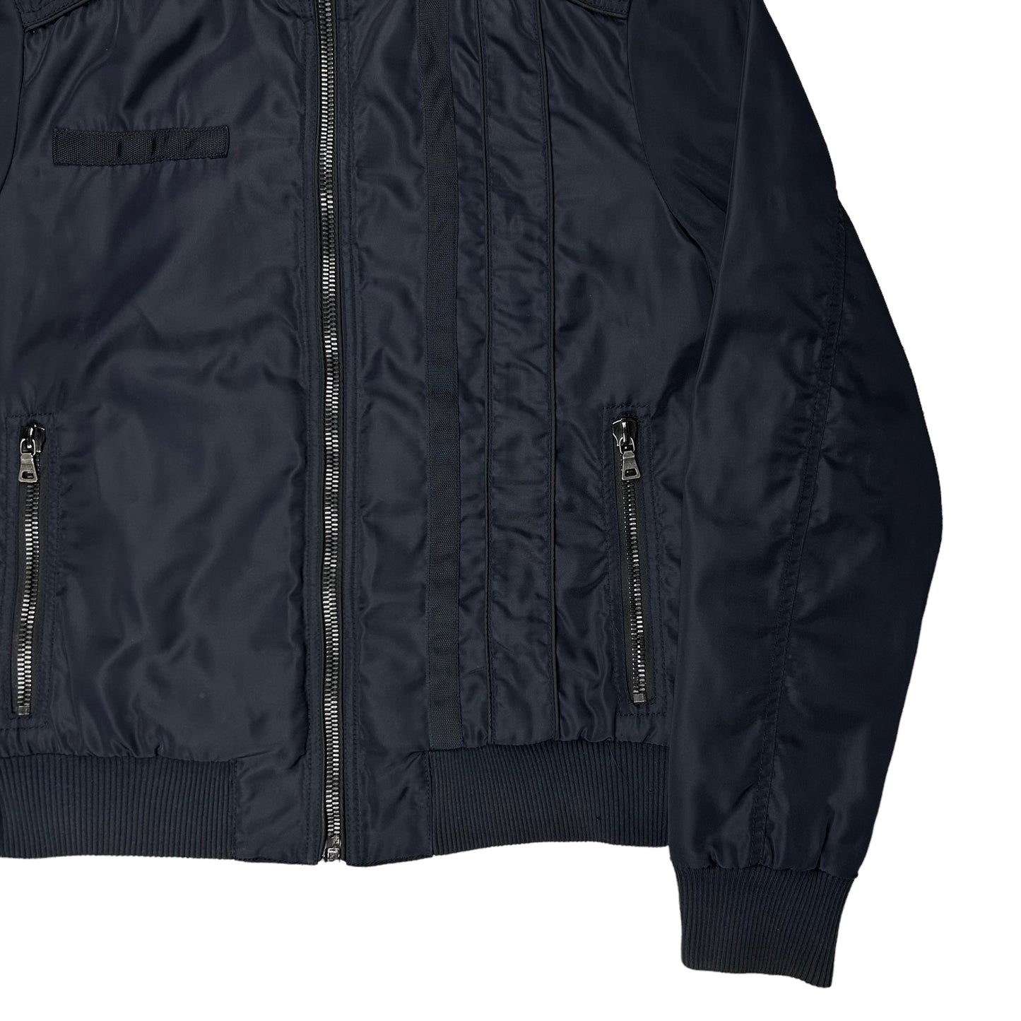 Prada Vertical Trimmed Bomber Jacket - SS09