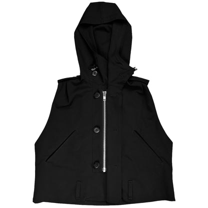 Y’s Yohji Yamamoto Cropped Parachute Vest