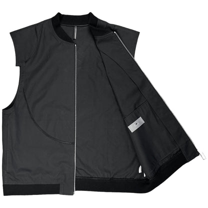 Dior Homme Piped Panel Zip Vest - SS10