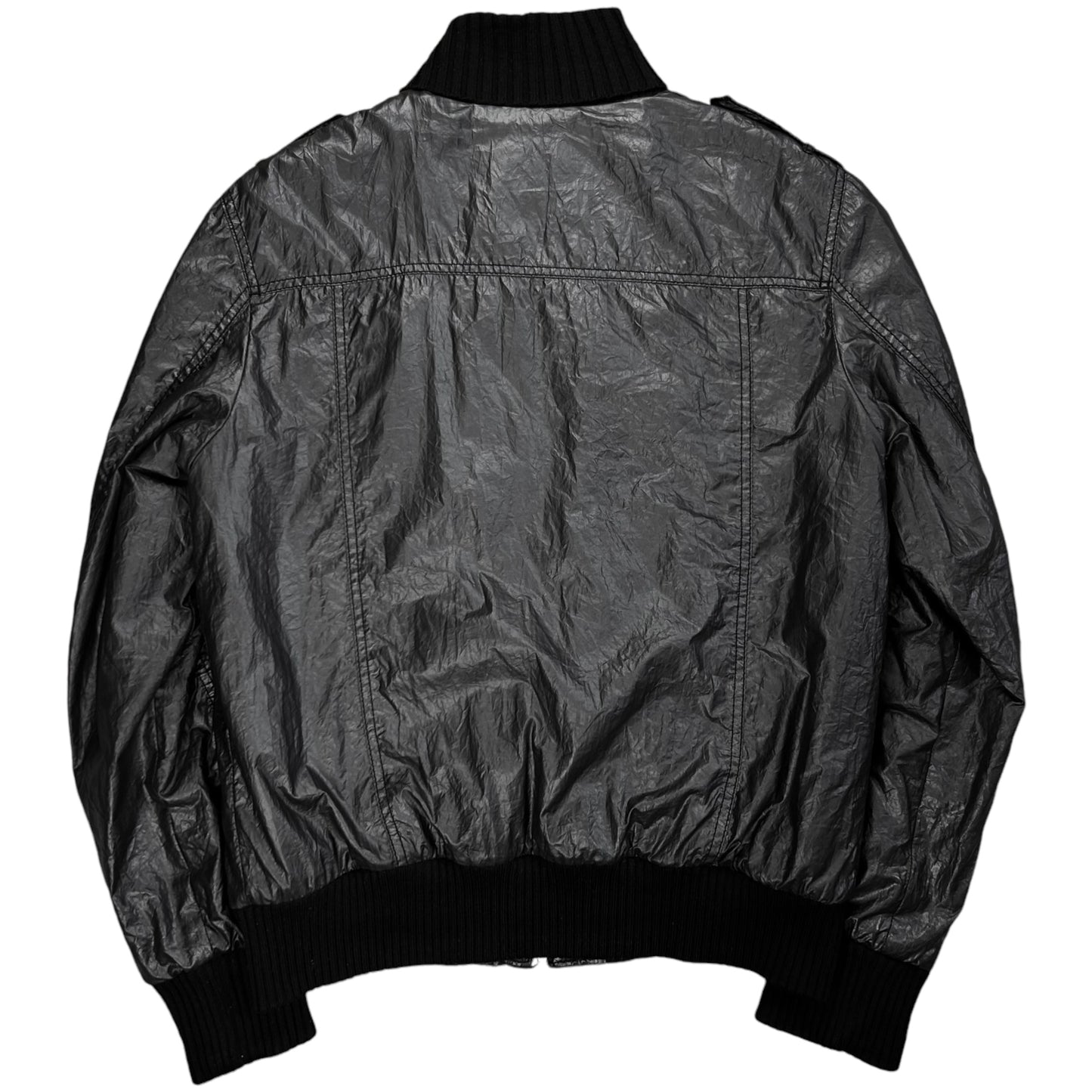 Prada Waxed Flight Jacket