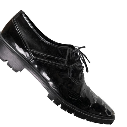 Dior Homme Lumiere Du Nord Shattered Glass Derbies - AW08