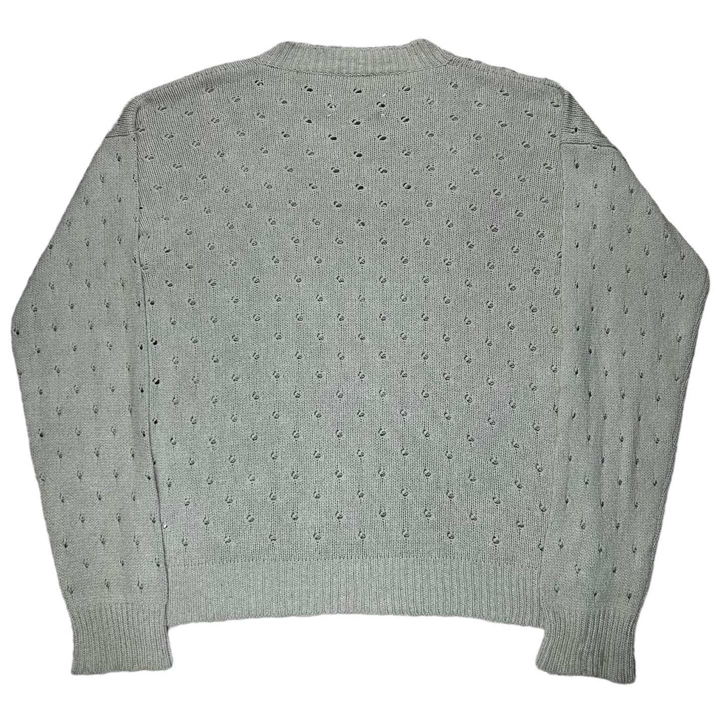 Maison Martin Margiela Perforated Silk Knit Sweater - SS06