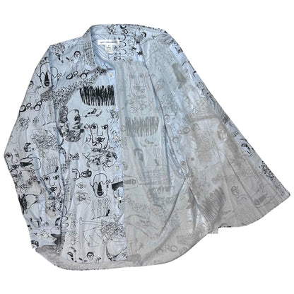 Comme des Garcons Shirt x Masaho Anotani Sketch Shirt - AW16