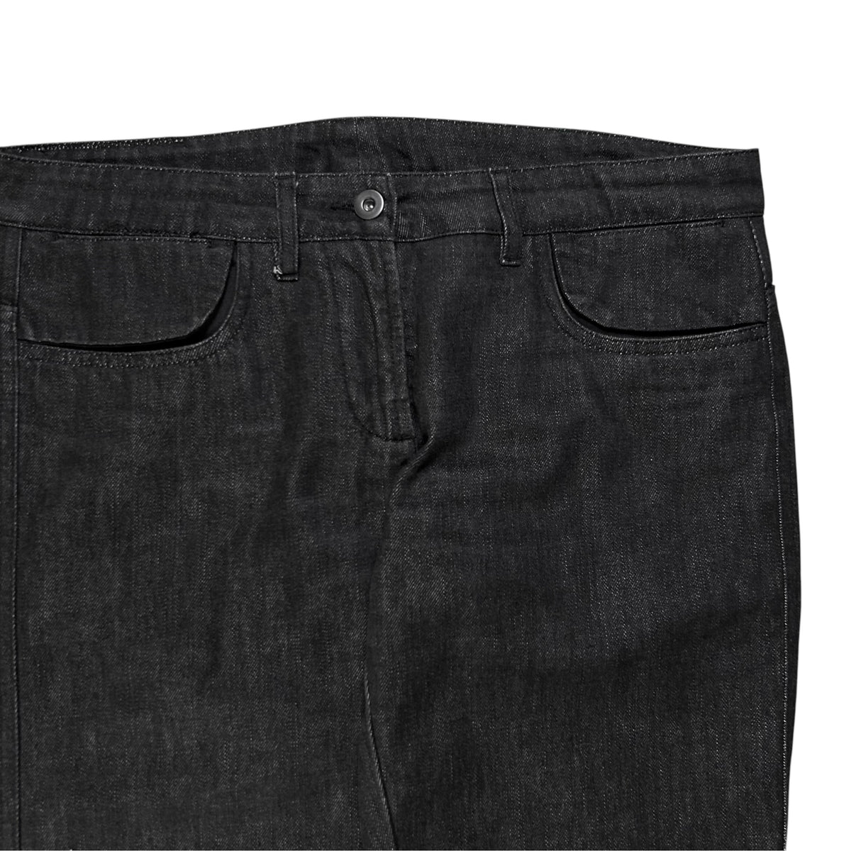 Maison Martin Margiela Flared Deconstructed Front Pocket Raw Jeans - AW06